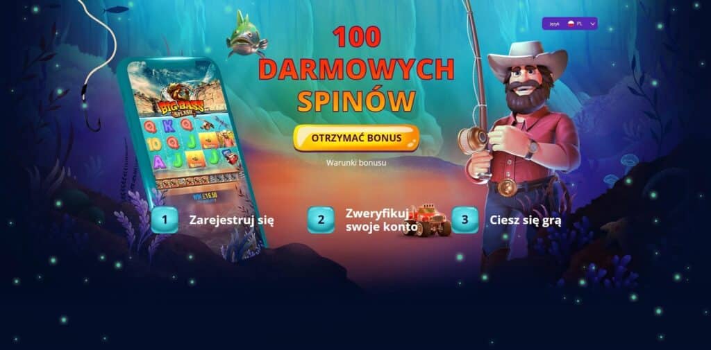 Darmowe spiny bez depozytu w liczbie 100 należą do najczęściej wyszukiwanych ofert w kasynach online dla polskich graczy.