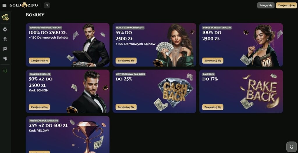 Goldzino Casino Bonus