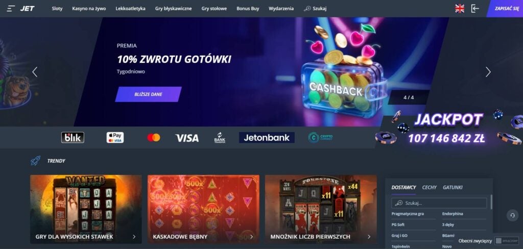 Jet Online Casino