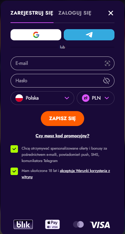 Limit wypłaty przy darmowej kasie za rejestrację bywa niższy niż sama kwota bonusu, co warto sprawdzić przed założeniem konta.
