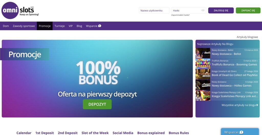 Omni Slots Casino Bonus