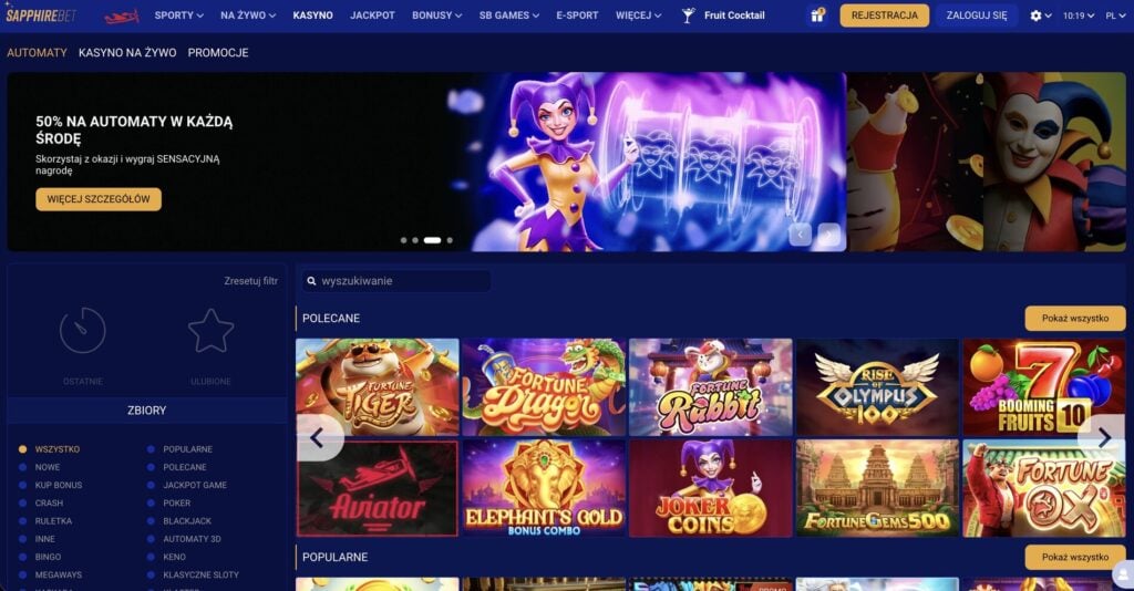 SapphireBet Online Casino