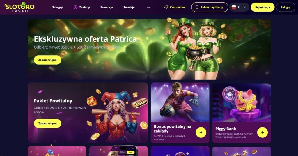 Slotoro Casino Bonus