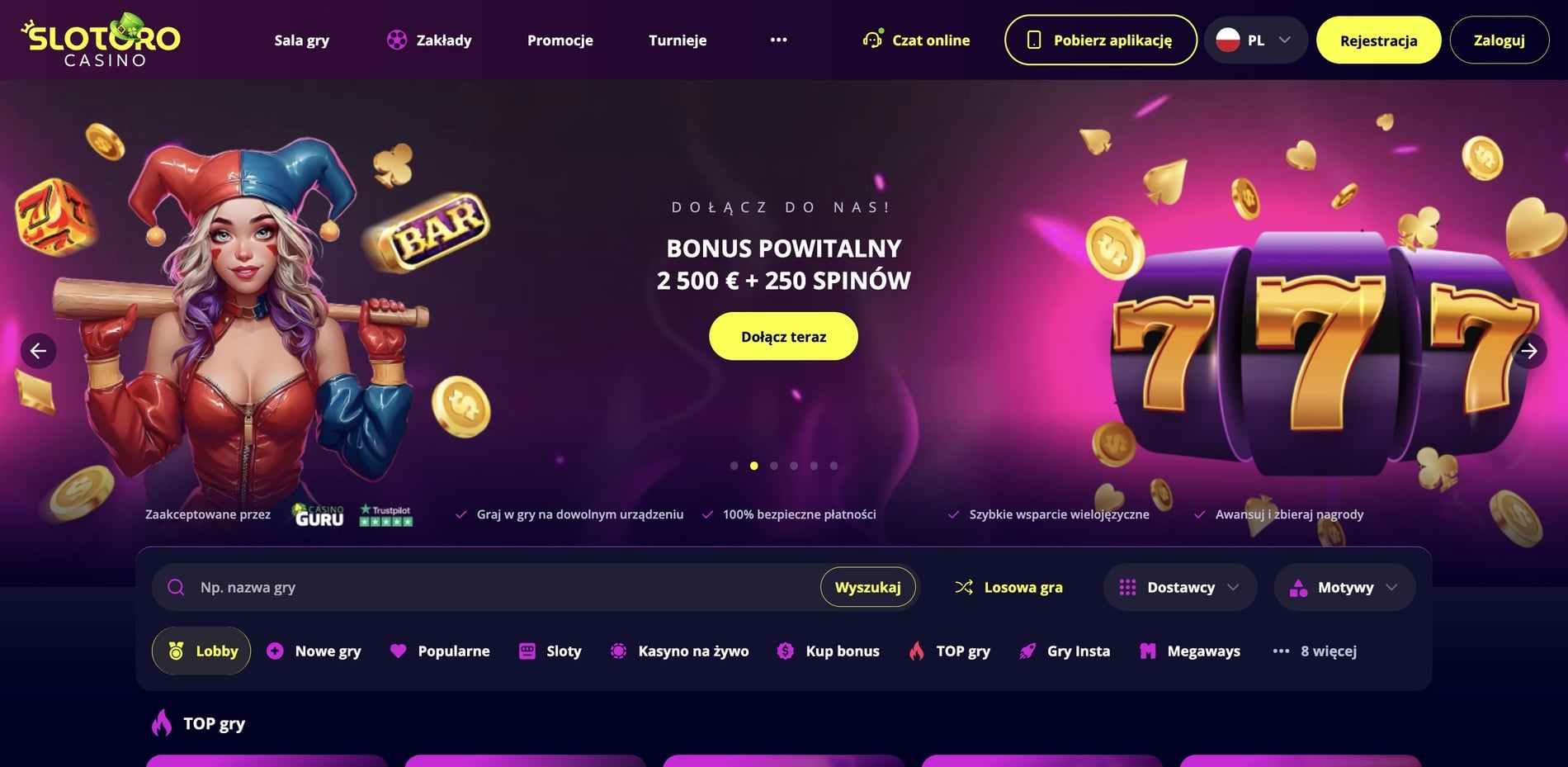 Slotoro Online Casino