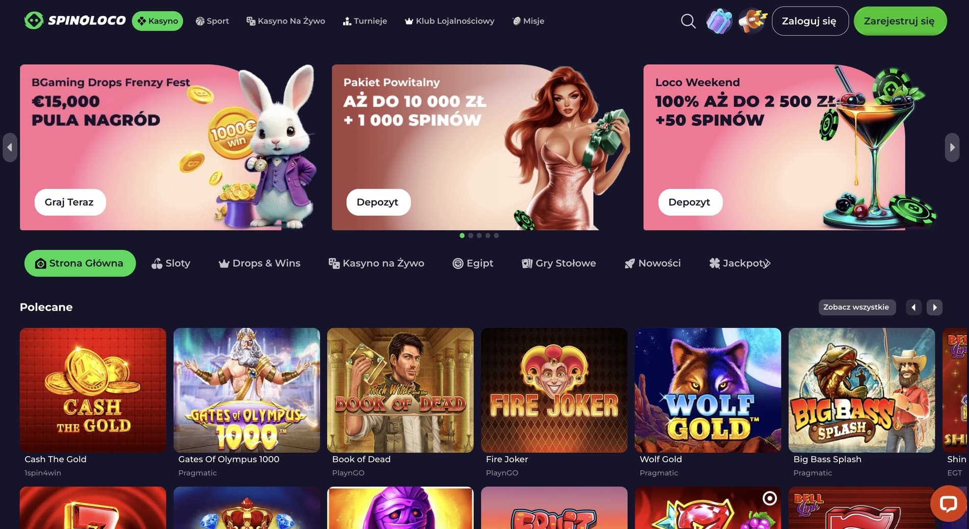 Spinoloco Online Casino